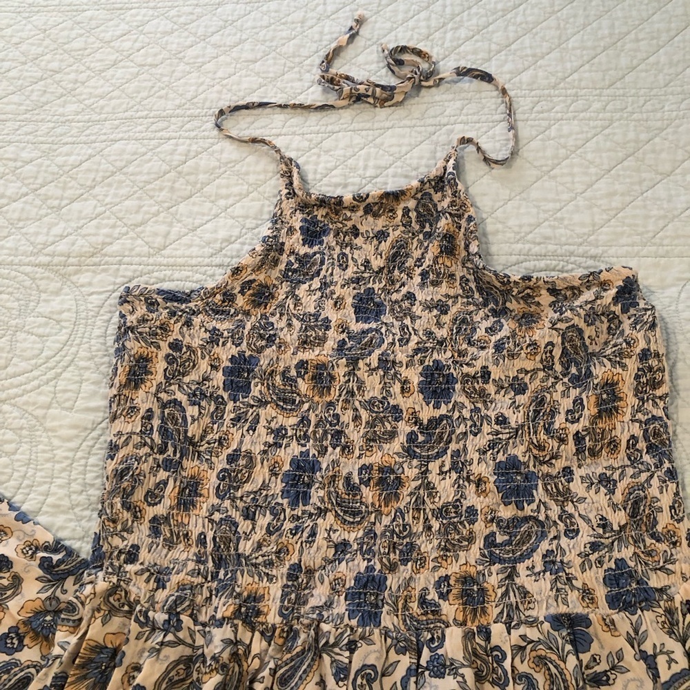Patrons of Peace halter neck jumpsuit romper. Women size large. - Picture 2 of 9